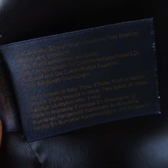 Brooks Brothers 100% Wool Navy Pinstripe Blazer Women’s Classic Office Size 6 - Picture 9 of 10